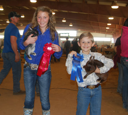 Best of Breed in the AOB Class was Cullen Jones, 8, of Frankston FFA. The Best Opposite was Sarah Davis, 11, of Happy Days 4-H.