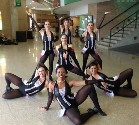 Cardette group honored for dance skills, academic excellence