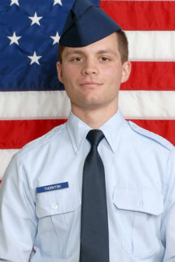 Air Force Airman Hunter B. Thornton