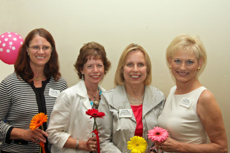 The 2013-2014 PWC Officers include, from left, Bernice Quickel, Secretary; Marlene Ungarean, Treasurer; Virginia Gandy, Vice President; and Gail Fankhauser, President.