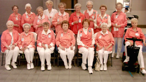 Members of the ETMC Athens Auxiliary who attended the recent awards luncheon and are 80 or over are (back row, from left) Bea McClintock, Vera Jernigan, Mary Ellen Allen, Tommie Watson, Marie Watson, Lou Campbell, Wanda Kinney, Anna Mathis, Deanne Cope and (front row, from left) Leola Gabbert, Tommie Avera, Betty Gibson, Cecelia Kubick, Reba Smith, Della Paroline and Caroline Maddox. (TONI GARRARD CLAY PHOTO)
