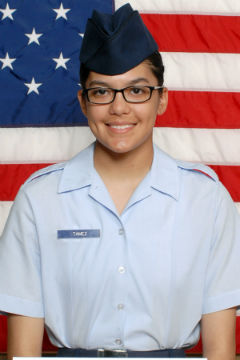 Air Force Airman Clarissa Tamez