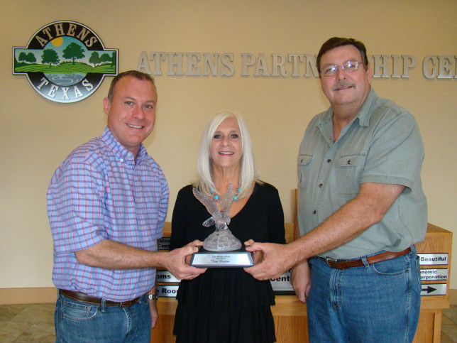 Texas City Management Association_Life Member Award presented to Pam Burton