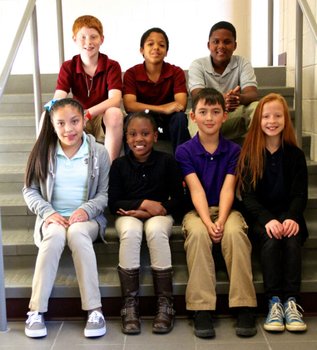 Students at Central Athens Elementary who placed in district UIL academic competition are (top row, from left) Seth Red and Chance Lowe (tied for second place in fifth-grade dictionary skills); Rylan Epps (third place in third-grade oral reading); (bottom row, from left) Keyri Rojas (sixth place in fifth-grade number sense); Ivyana Preston (fourth place in third-grade storytelling); Payton Stanley (sixth place in fifth-grade spelling); and Phoenix Franklin (fourth place in fifth-grade ready writing). Not pictured are Lindsey Carrizales (second place in fourth-grade ready writing); and Dani Allen (fifth place in fifth-grade music memory). (Toni Garrard Clay/AISD)