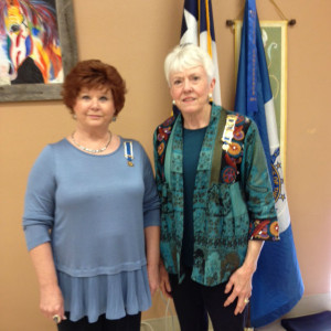 Pictured are Carole Ruska and Margaret Ann Trail. (Courtesy photo)