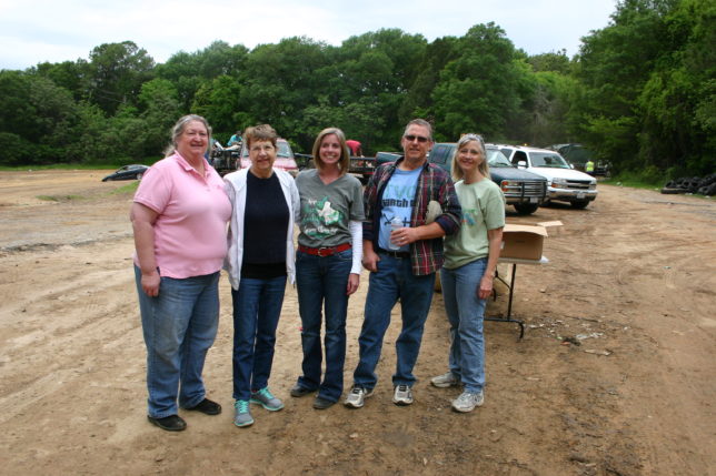 Come join these folks on the Keep Athens Beautiful Board. Pictured are Peggy Rhodes President, Linda Kenneaster, Kelly Driskel, Brian Baumgartner and Barbara Railsback. (Courtesy photo)