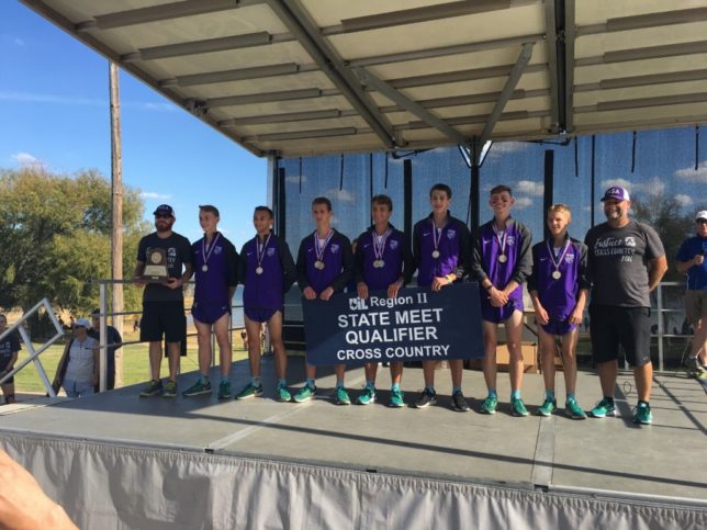 The Eustace Bulldogs finished second at the Regional Championship meet at Grand Prairie on October 29.