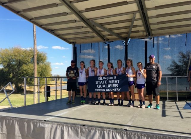The Eustace Lady Bulldogs one the Regional Championship meet in Grand Prairie on October 29.